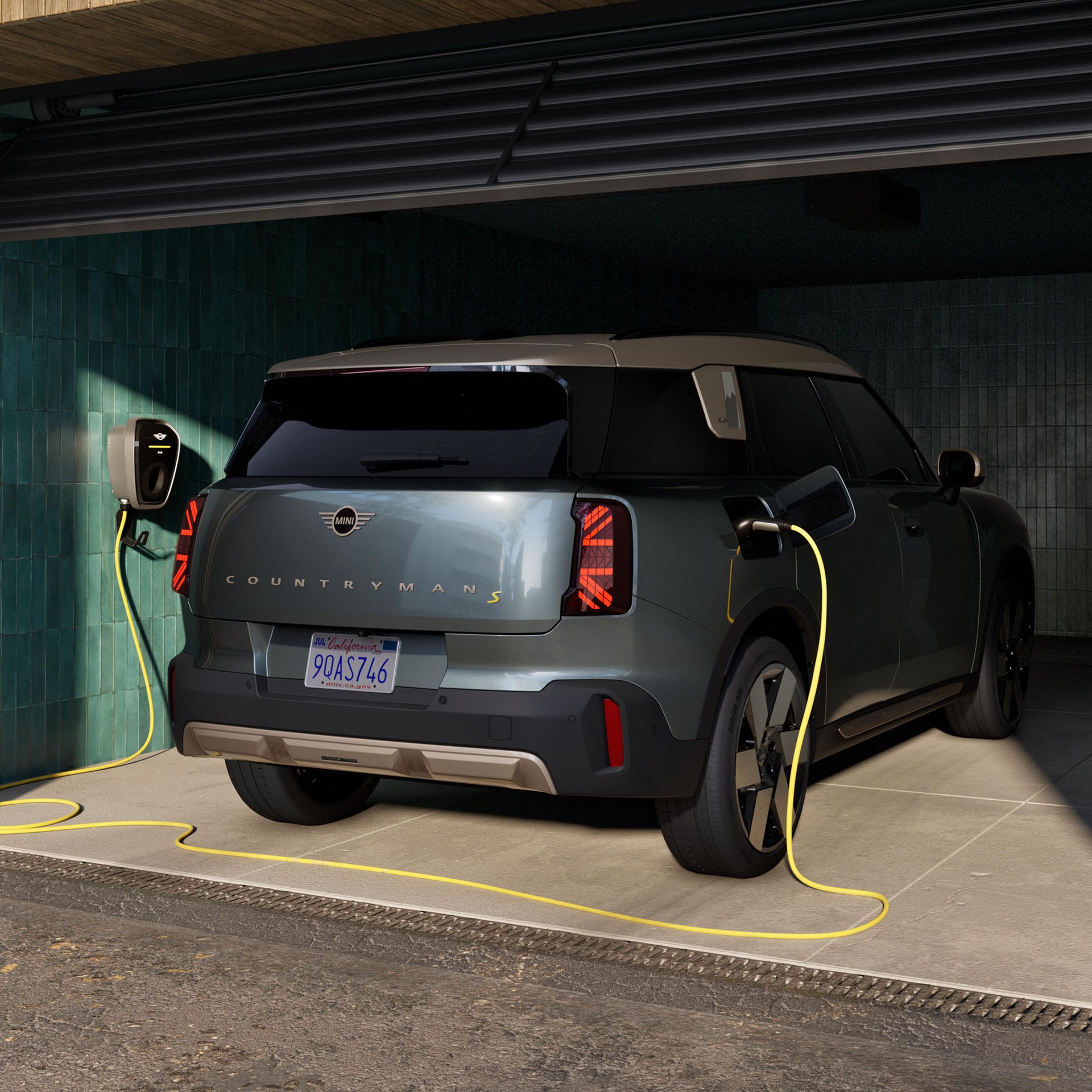 MINI all-electric Countryman – mosaic - charging & range
